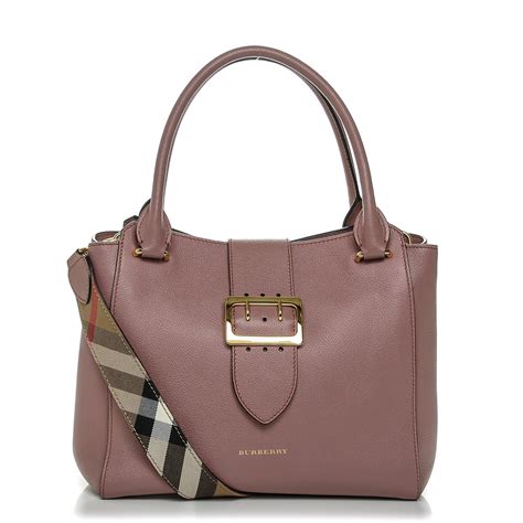 burberry medium buckle tote pink|burberry soft grain calfskin tote.